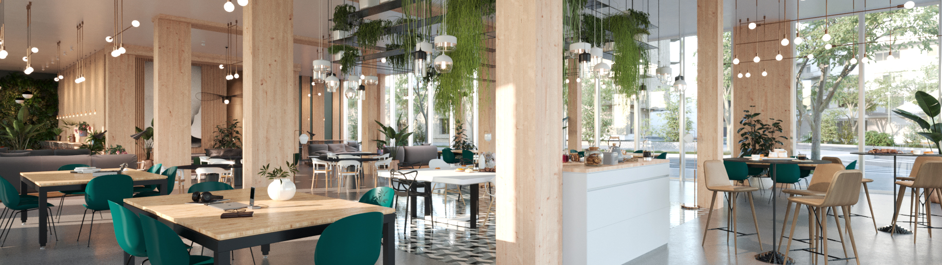 Immeuble, Before After 02 - WoodWork